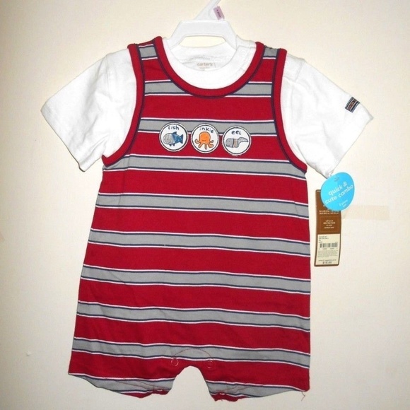 Quick & Cute Combo Infant Baby boy 2 piece Set - Picture 3 of 5
